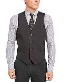 Men's Classic-Fit Stretch Solid Suit Vest, Created for Macy's 