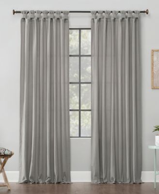 Washed Cotton Twist Tab Curtain
