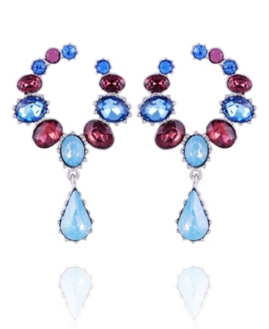 image of Nanette Nanette Lepore Extra Celestial Front Facing Hoop Earrings