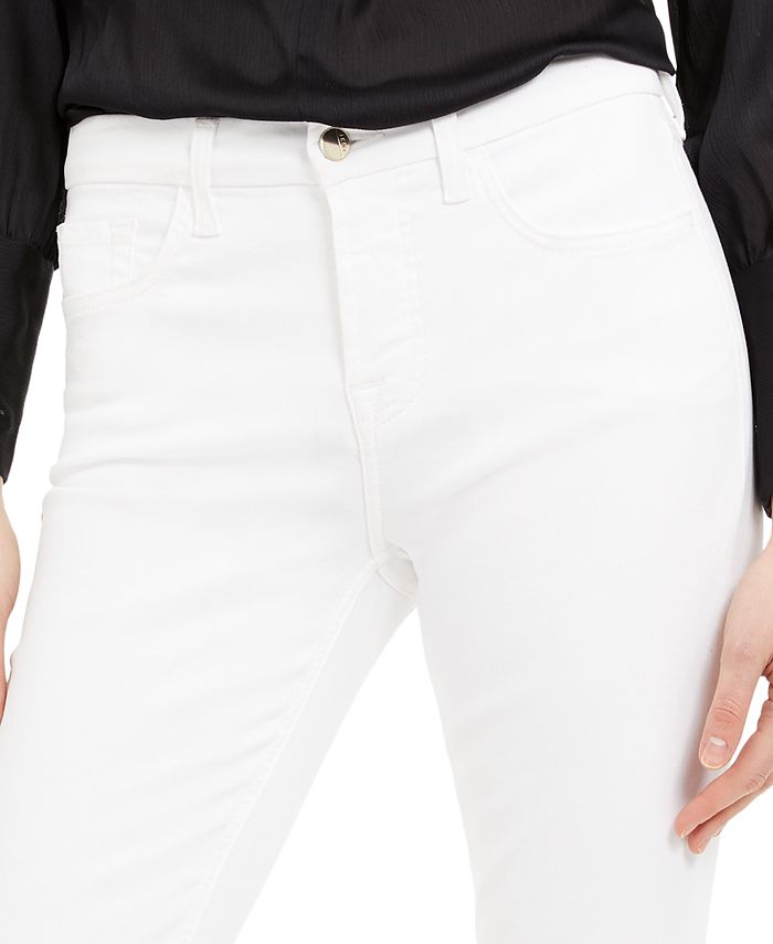 JEN7 by 7 For All Mankind Cropped Skinny Jeans - Macy's