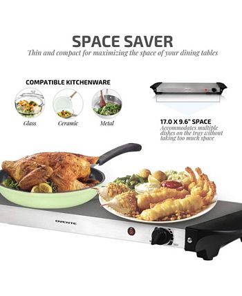 OVENTE Electric Warming Tray Buffet Server for Parties Events