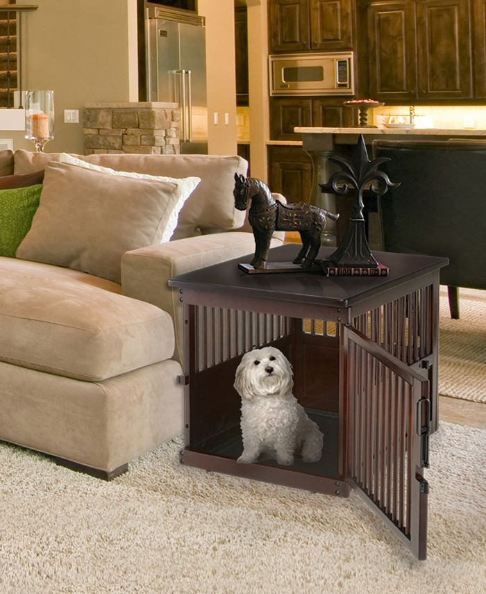 Richell Wooden End Table Crate Medium Macy's