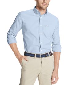 Men's Capote Classic-Fit Stretch Solid Shirt 