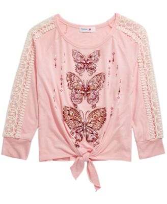 butterfly tops for girls