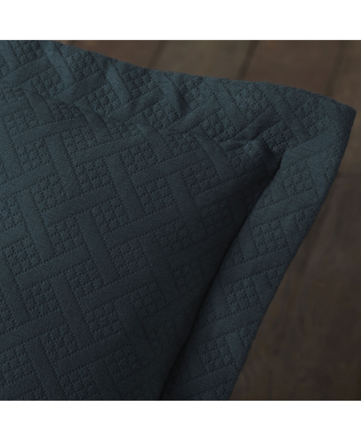 Superior 100% Cotton Basketweave Matelasse All-Season -piece Coverlet Set