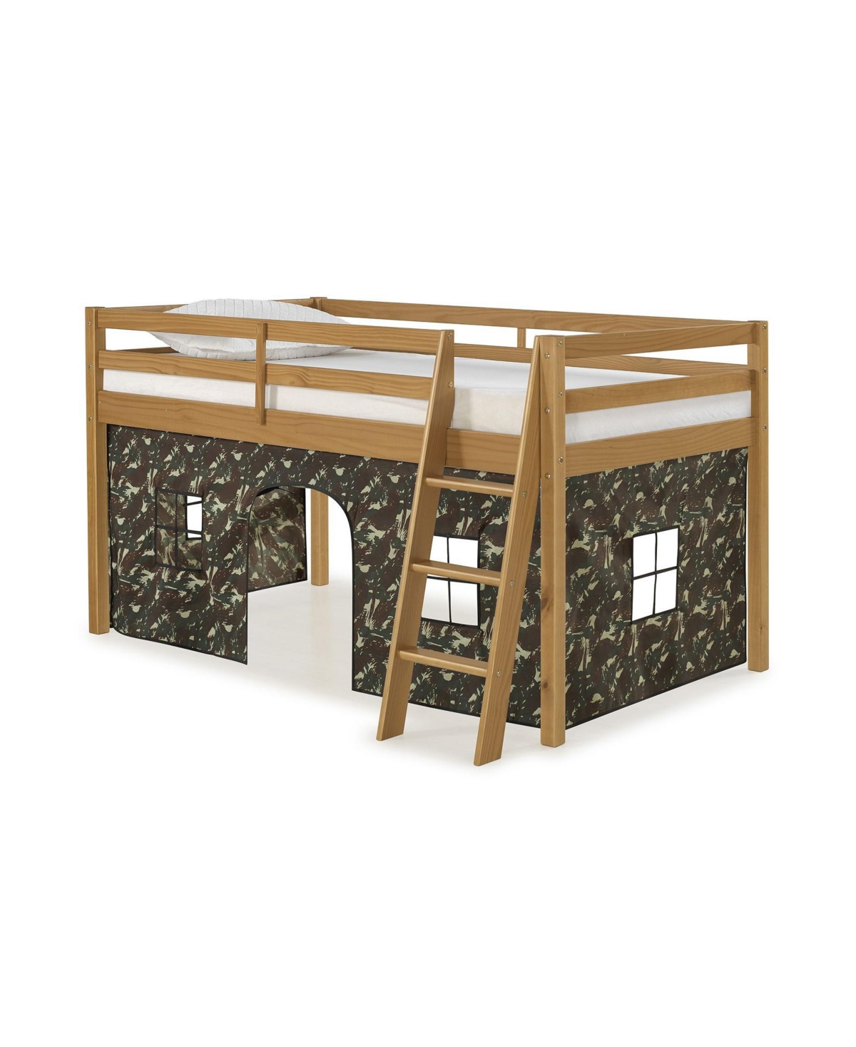 Alaterre Furniture Roxy Junior Loft Tent - Cinnamon with Green Camo