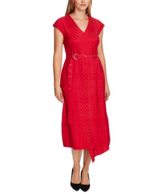 vince camuto red dress