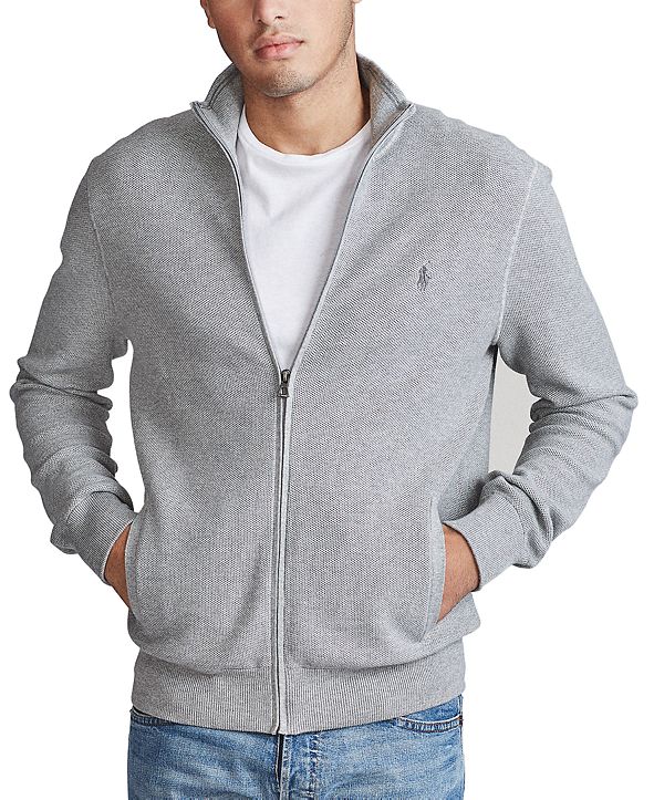 Polo Ralph Lauren Men's Cotton Full-Zip Sweater & Reviews - Sweaters