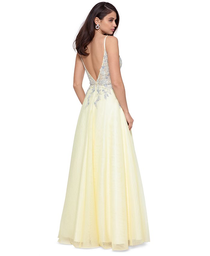 XSCAPE Embellished Ballgown & Reviews - Dresses - Women - Macy's