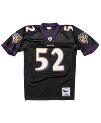 Men's Ray Lewis Baltimore Ravens Replica Throwback Jersey