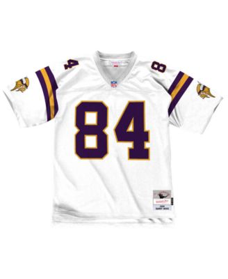 Men's Randy Moss White Minnesota Vikings Legacy Replica Jersey