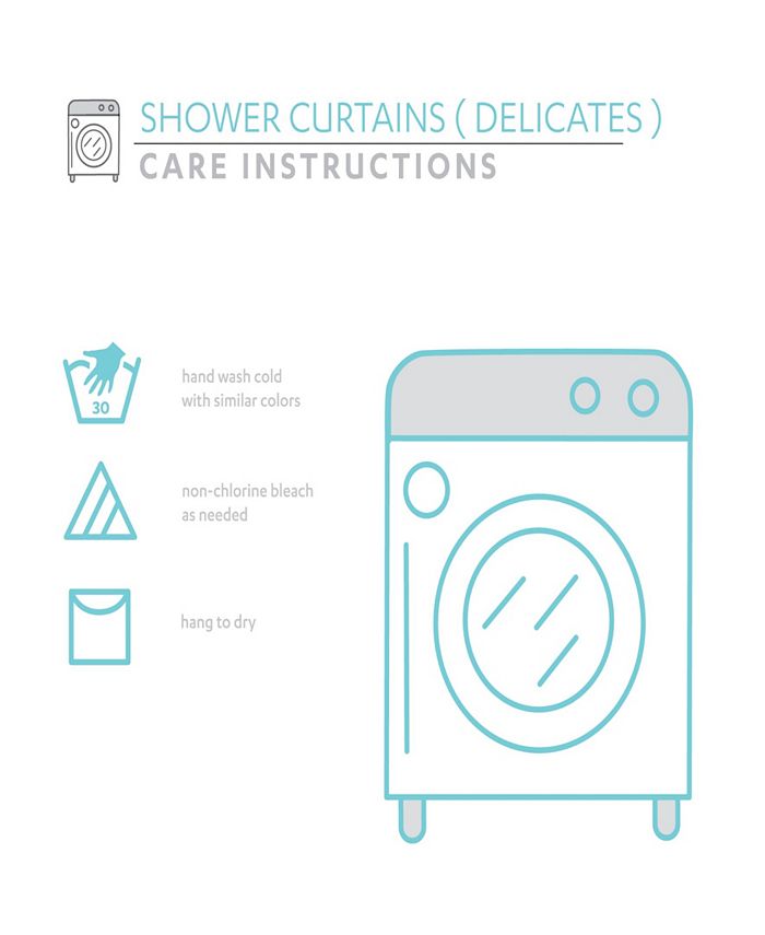 Lush Décor Lillian 72" x 72" Shower Curtain Macy's