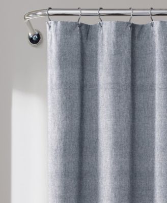 Nantucket Yarn Dyed Cotton Shower Curtain, 72" x 72"