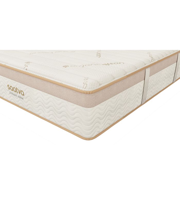 Saatva Zenhaven 13.5" Organic Hybrid Luxury Firm Mattress California