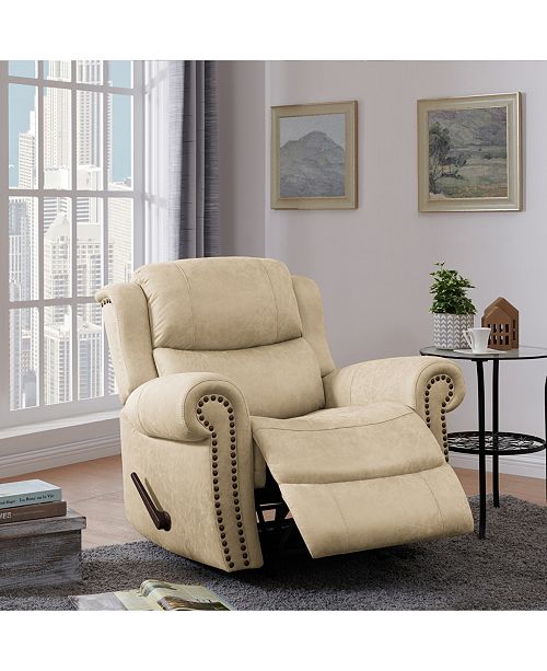 ProLounger Extra Large Rocker Rolled Arm Recliner Chair & Reviews