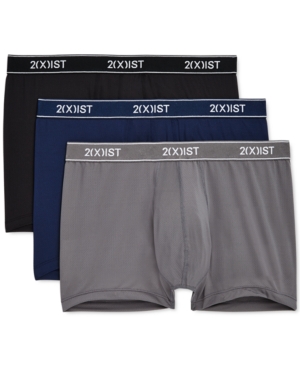 2(x)ist Men's 3-Pk Trunks