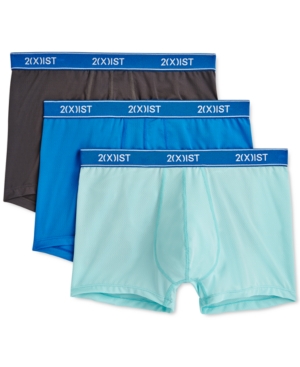 2(x)ist Men's 3-Pk Trunks