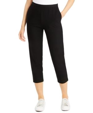 image of Eileen Fisher System Tapered Ankle Pants, Regular & Petite Sizes