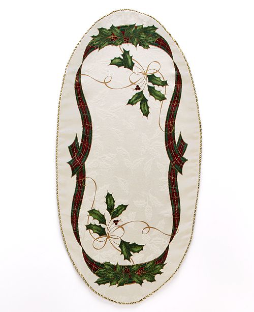 Lenox Holiday Holiday Nouveau Centerpiece & Reviews Table Linens Dining Macy's