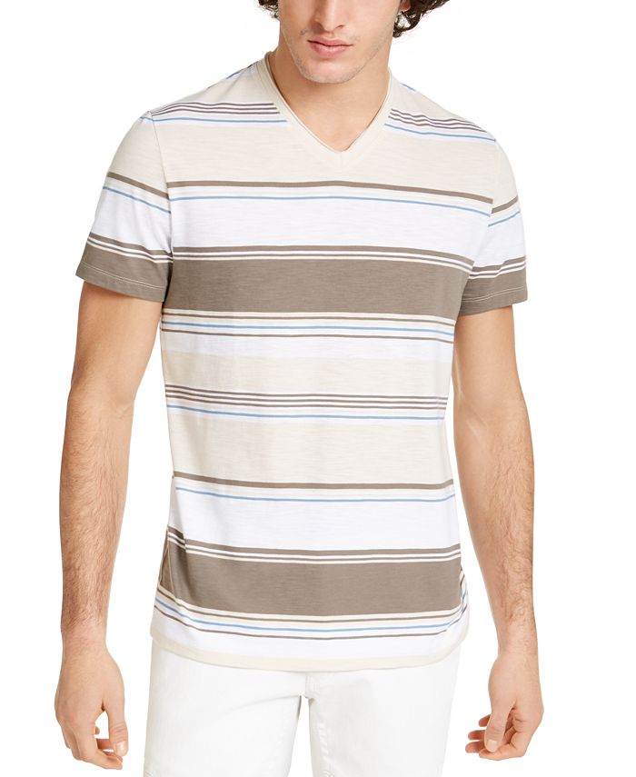 INC International Concepts INC Men's Big & Tall Marcus Striped T-Shirt ...