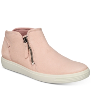 image of Ecco Women-s Soft 7 Zip Booties Women-s Shoes