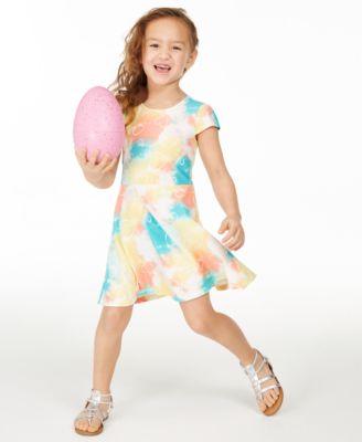 Epic Threads - Little Girls Tie-Dye Fit & Flare Dress