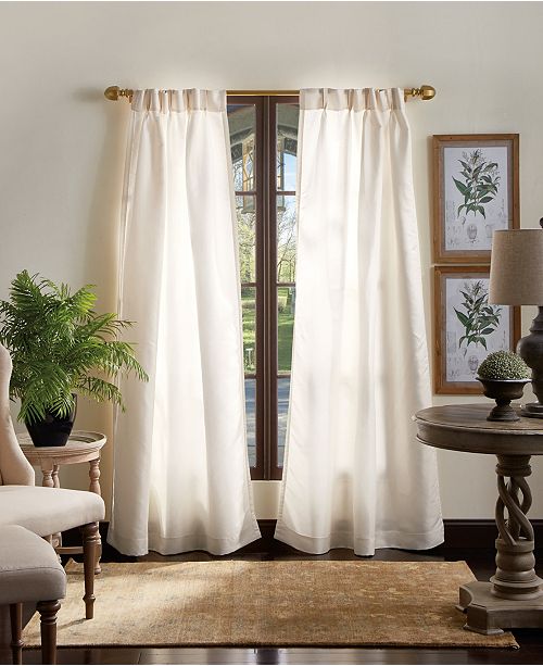 Martha Stewart Collection Martha Stewart Faux Silk 30 X 95 Pinch