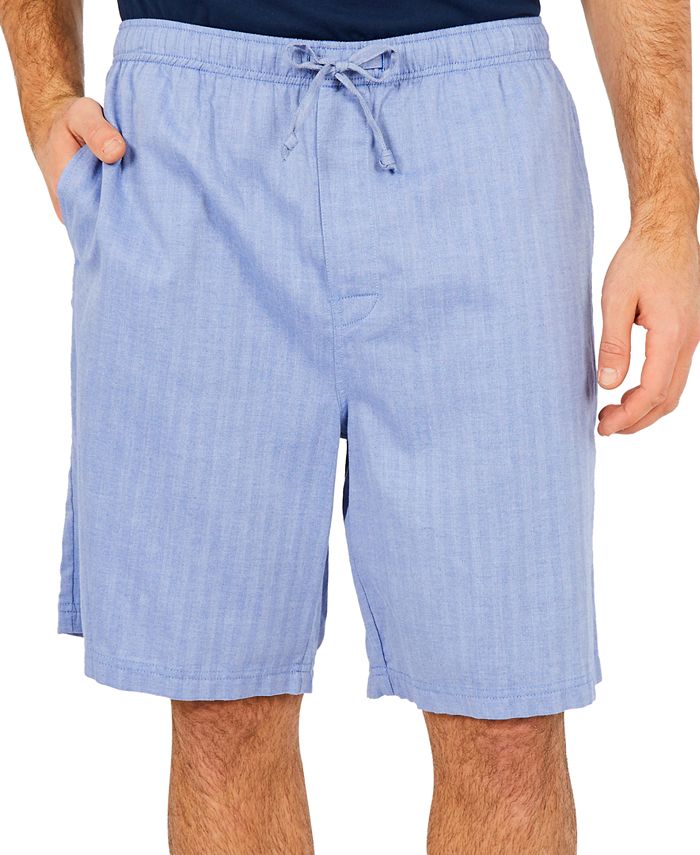 arm Document Plasticiteit Nautica Men's Sleepwear, Blue Herringbone Short & Reviews - Pajamas & Robes  - Men - Macy's