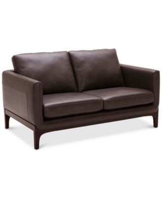 Furniture - Yazlan 62" Leather Loveseat