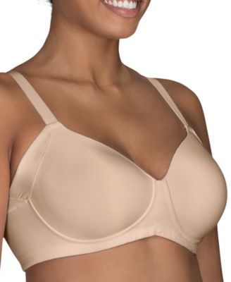 Vanity Fair Women's Beauty Full Figure Wirefree Extended Side and Back  Smoother Bra 71267, Earthy Grey, 44C at  Women's Clothing store