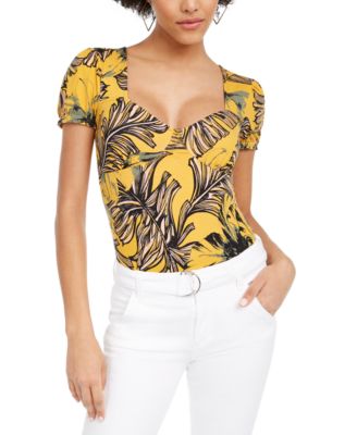 macys guess bodysuit