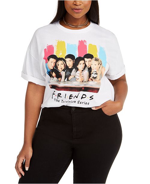 Love Tribe Trendy Plus Size Friends Group Shot T Shirt Created