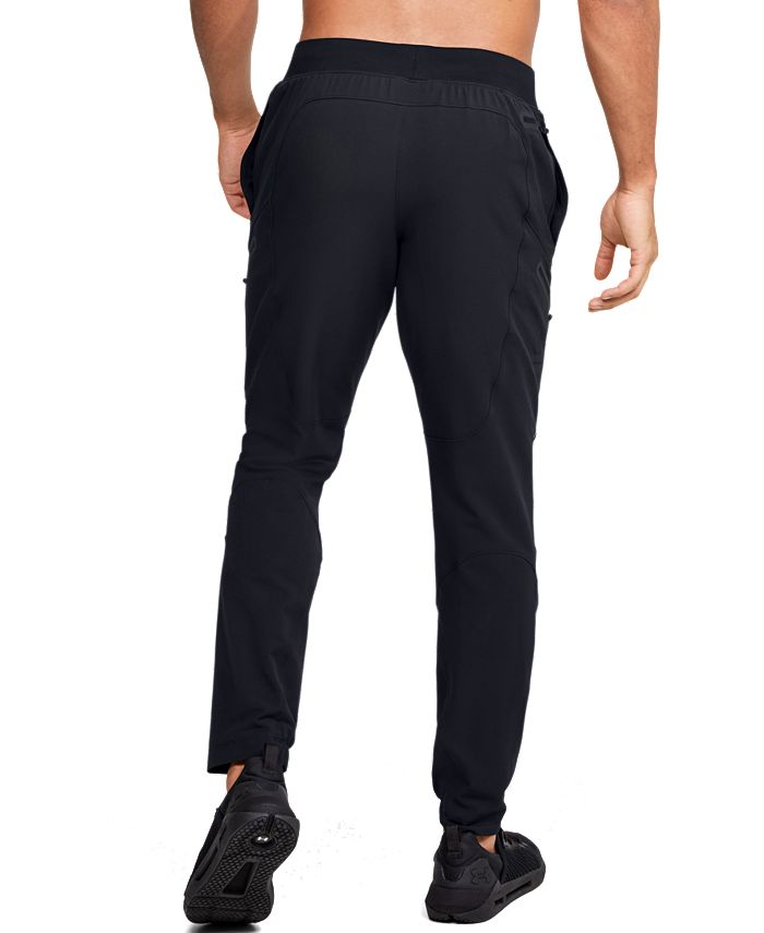 under armour woven zip cargo track pants