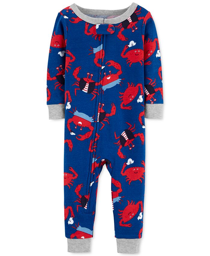 Carters outlet crab pajamas