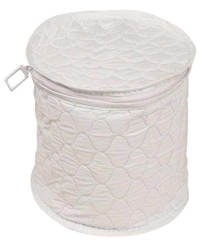 Richards Homewares China Storage Tabletop Quilted Vinyl Dinnerware Storage Set of 6 Macy's