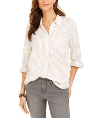 macy's style and co petite tops