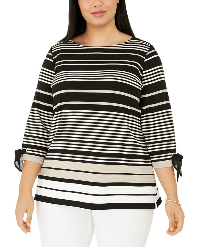 Women's plus size charter club tops sales