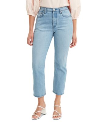 501 high waist crop jeans Cheaper 