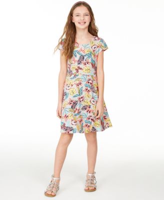 macys tropical dress