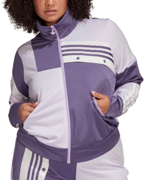 Adidas Originals X Danielle Cathari Track Jacket In Purple