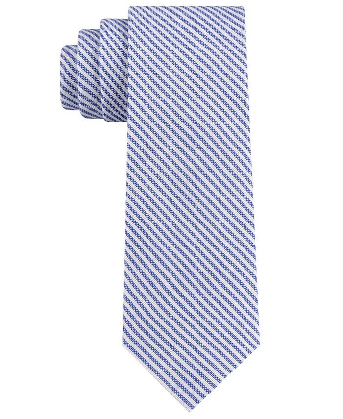 Tommy Hilfiger Men's Haworth Stripe Slim Tie - Macy's