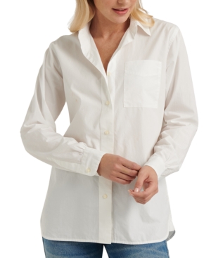 image of Lucky Brand Relaxed One-Pocket Shirt
