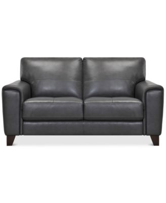Furniture - Brayna 65" Leather Loveseat