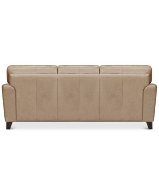 Brayna 88" Classic Leather Sofa, Created for Macy's