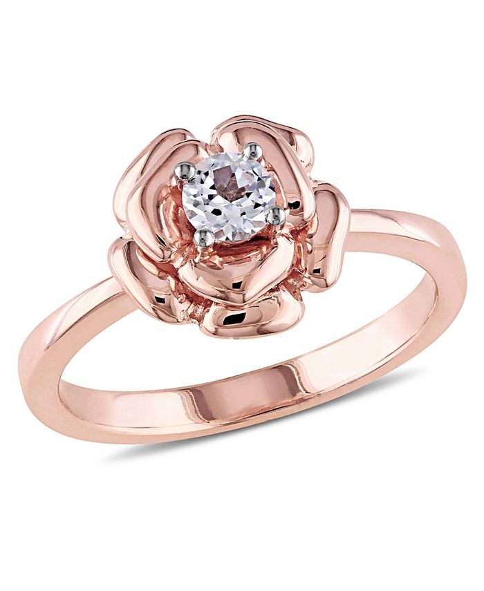 14K Yellow Gold Diamond Engagement Ring Set Round Brilliant Baguette Size  6.75