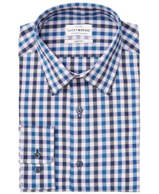 Lucky brand mens M hotsell slim fit button up