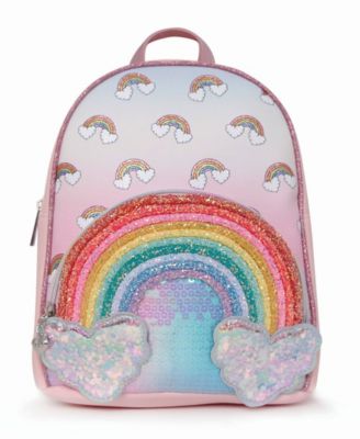 rainbow kids backpack