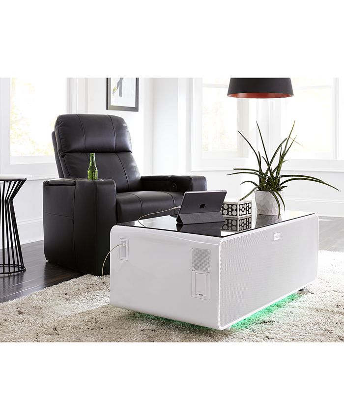 Sobro Smart Storage Coffee Table with Refrigerated Drawer Macy's