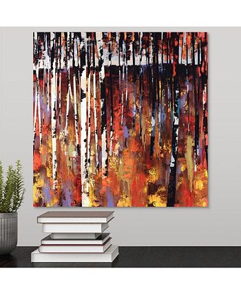 GreatBigCanvas - 16 in. x 16 in. "Into The Woods Again" by  Sydney Edmunds Canvas Wall Art