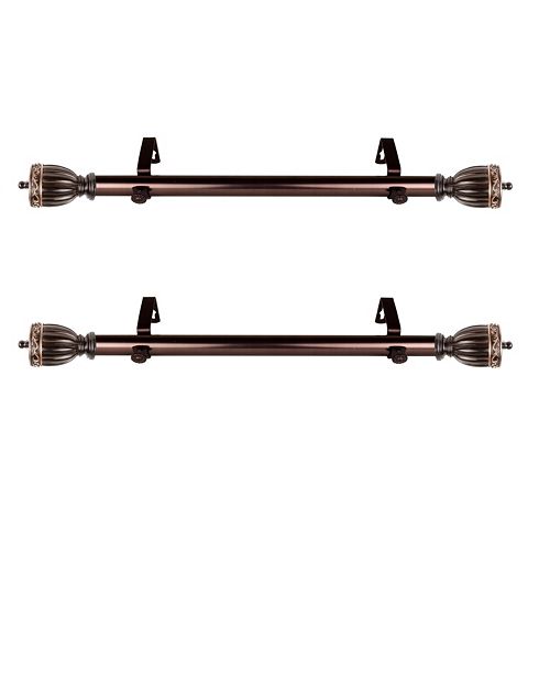 Rod Desyne Debussy 1 Side Curtain Rod 12 20 Set Of 2 Reviews